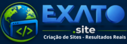 Logo EXATO.SITE Criação de Sites para Internet